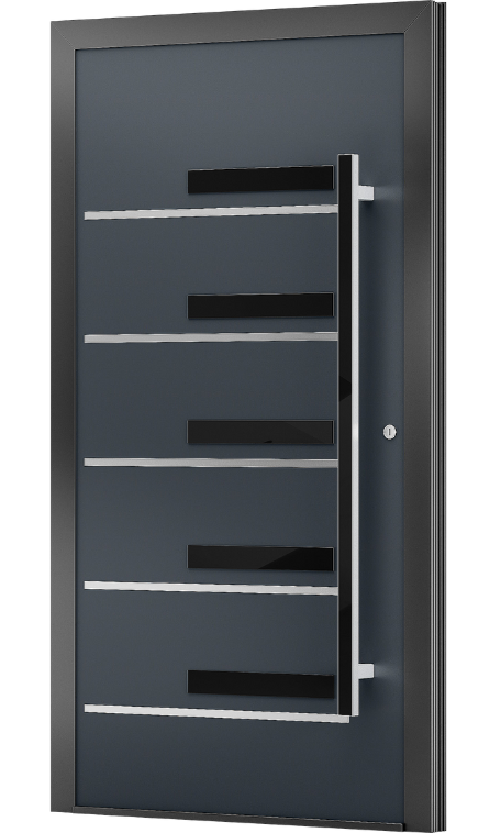 Lacobel Line 11, drzwi ze szkła lacobel Veyna 2025